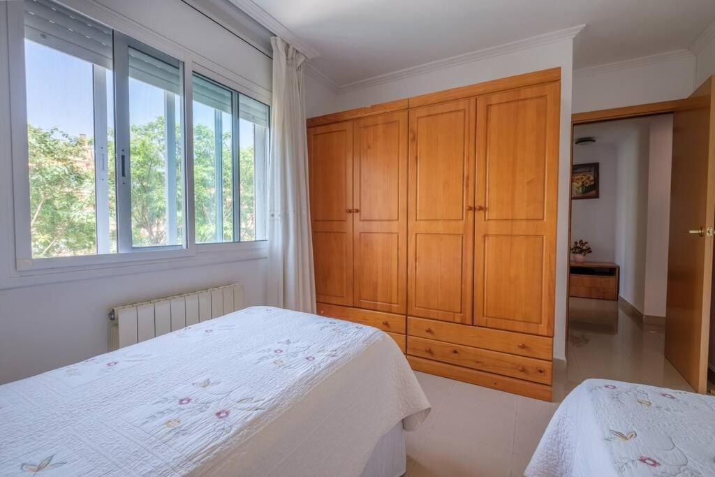 Apartamento En Complejo Residencial, Con Piscina. Salou Exteriör bild